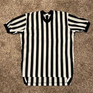 Referee Halloween costume shirt, adult Large